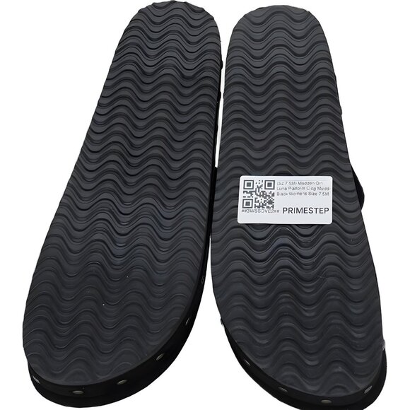 Madden Girl Luna Platform Clog Mule Black Studded Buckle Women's US 7.5M - Picture 6 of 6